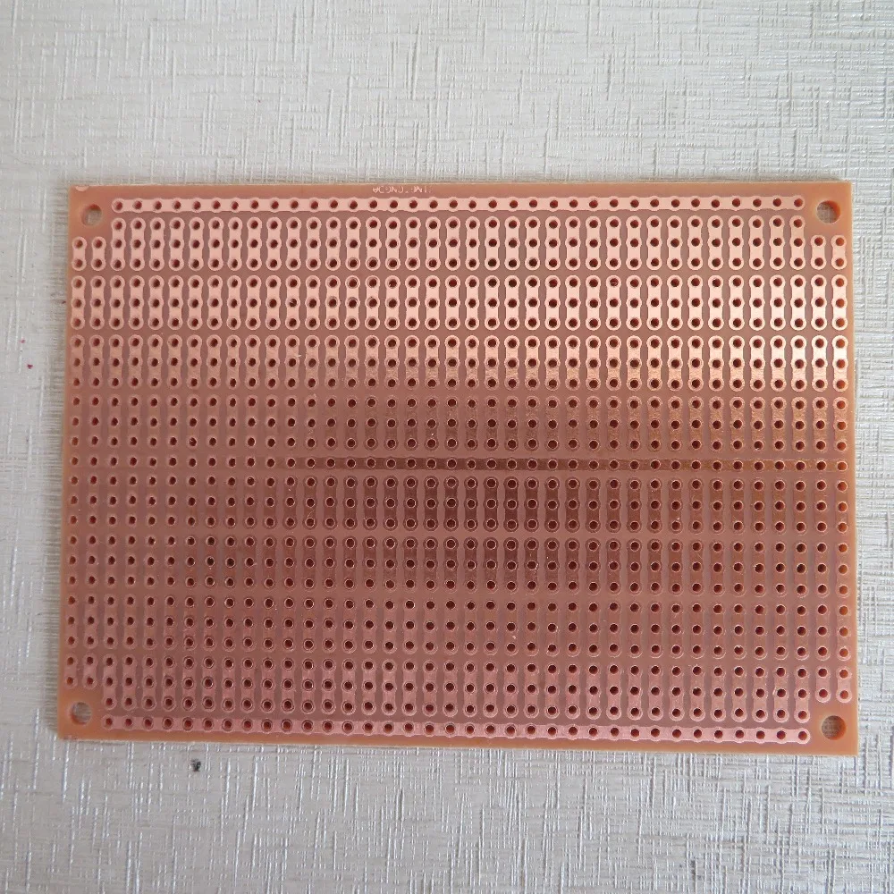 5 шт./лот 7x10 см универсальная полосатая доска Veroboard vero experiment Board 3er uncut joint Platine