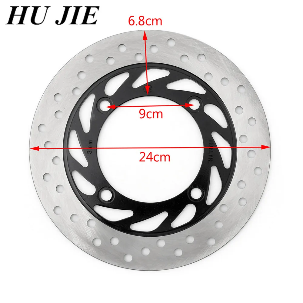Мотоцикл задний тормоз ротор дискового тормоза для Honda CB250 CB 250 N/T/W/X/Y/1/4(CB два пятьдесят) 1992-2005 01 02 03 04