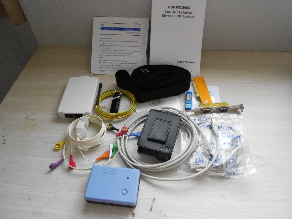 

CONTEC CONTEC8000S 12-Lead digital wifi Wireless Stress ECG EKG Workstation