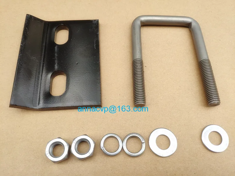anti rattle hitch tightener stabilizer U bolt lock donw tow clamp (5)
