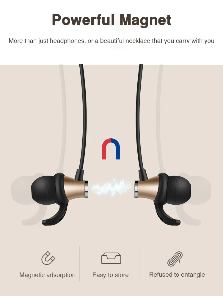 Magnetic Sports Running Bluetooth Earphones Bass Stereo Metal Bluetooth Headphone Earbuds Wireless Headset for iphone samsung (6)