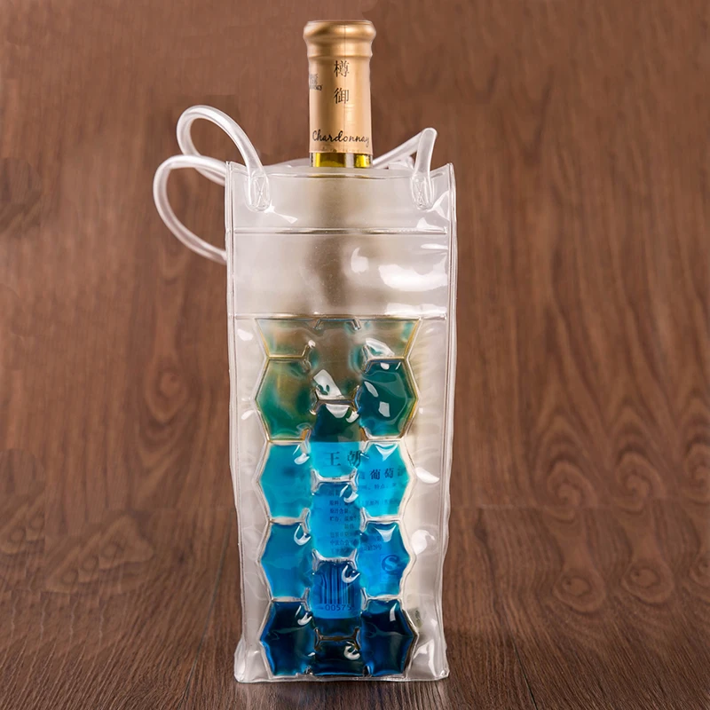 2016 NEW Creative PVC Wine Cooler Beer Cooler Bag Outdoors Ice Jelly