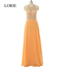 Echt Bild Orange Lange Prom Kleider 2016 Robe De Soiree Halter Open Back Sey Frauen Abendkleider Party Kleider Weg Von Der Schulter