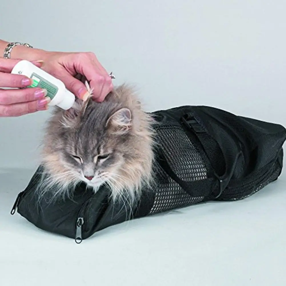 SaiDeng Wear resistant Cat  Grooming Bag  Bite resistant Pet 