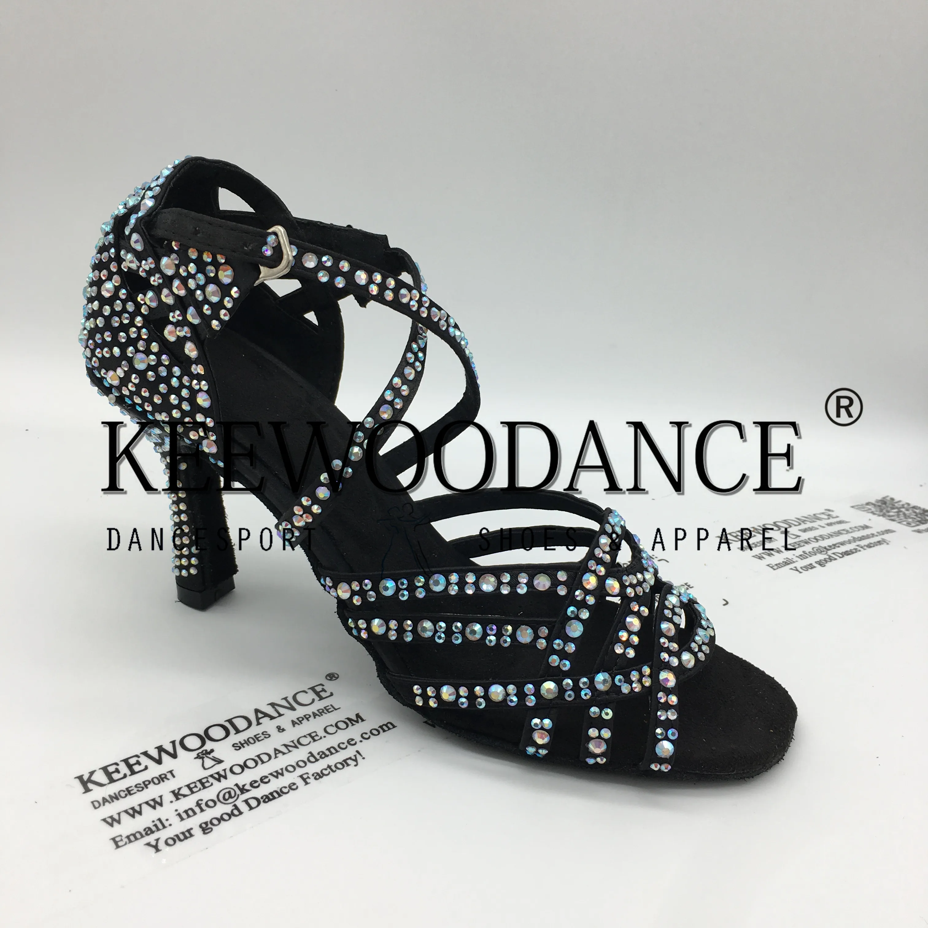 Обувь для бальных танцев со стразами женская обувь zapatos de mujer латинских scarpe da ballo