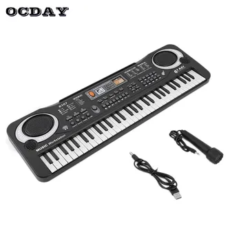 

New Musical Instrument Toy Multifunction 61 Keys Digital Music Electronic Keyboard Board Toy Gift Children Developmental Toys