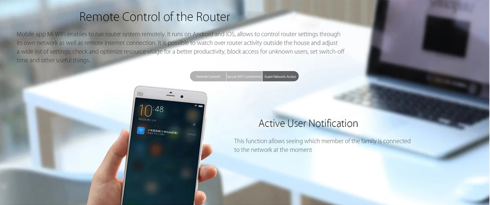 Xiaomi mi WiFi беспроводной маршрутизатор 3G 1167 Мбит/с Wi-Fi повторитель 2,4G 5 ГГц USB3.0 двухдиапазонный 128 МБ 256 МБ 4 антенны mi wifi управление приложением