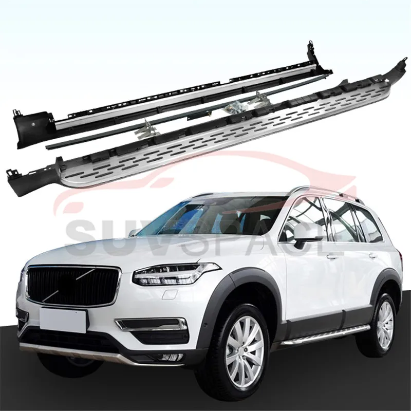 Fit for VOLVO XC90 XC 2016 2018 Running Board Side Step Nerf Bar New