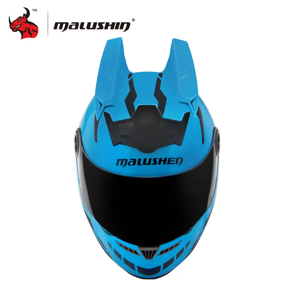 

MALUSHUN Motorcycle Helmet Capacetes Motociclismo Flip Up Individuality Helmet Moto Helmet Racing Belt Novelty Casque Moto