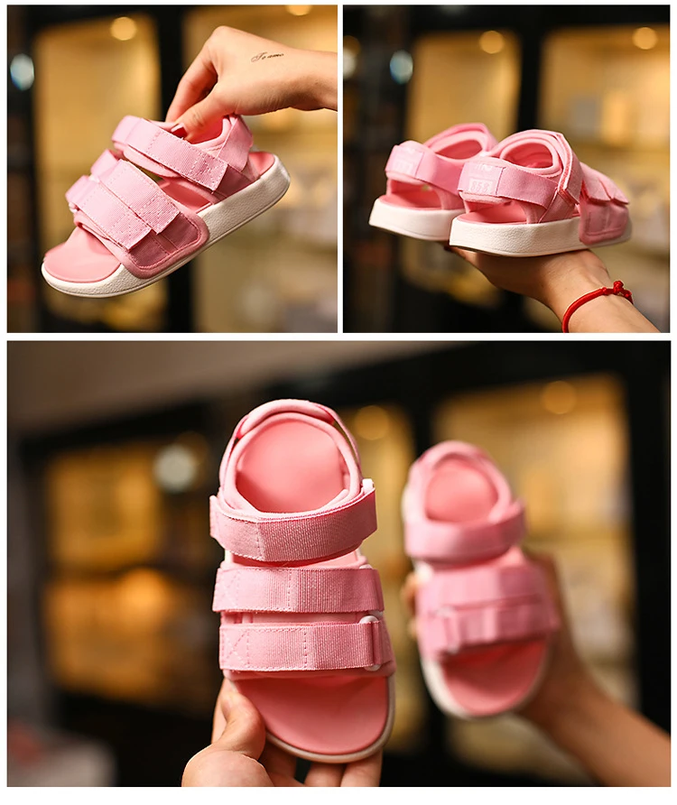 Mudipanda/детские сандалии; Летняя детская обувь для девочек; сандалии для мальчиков; модная домашняя обувь; коллекция года; sandalia infantil; детская дышащая обувь