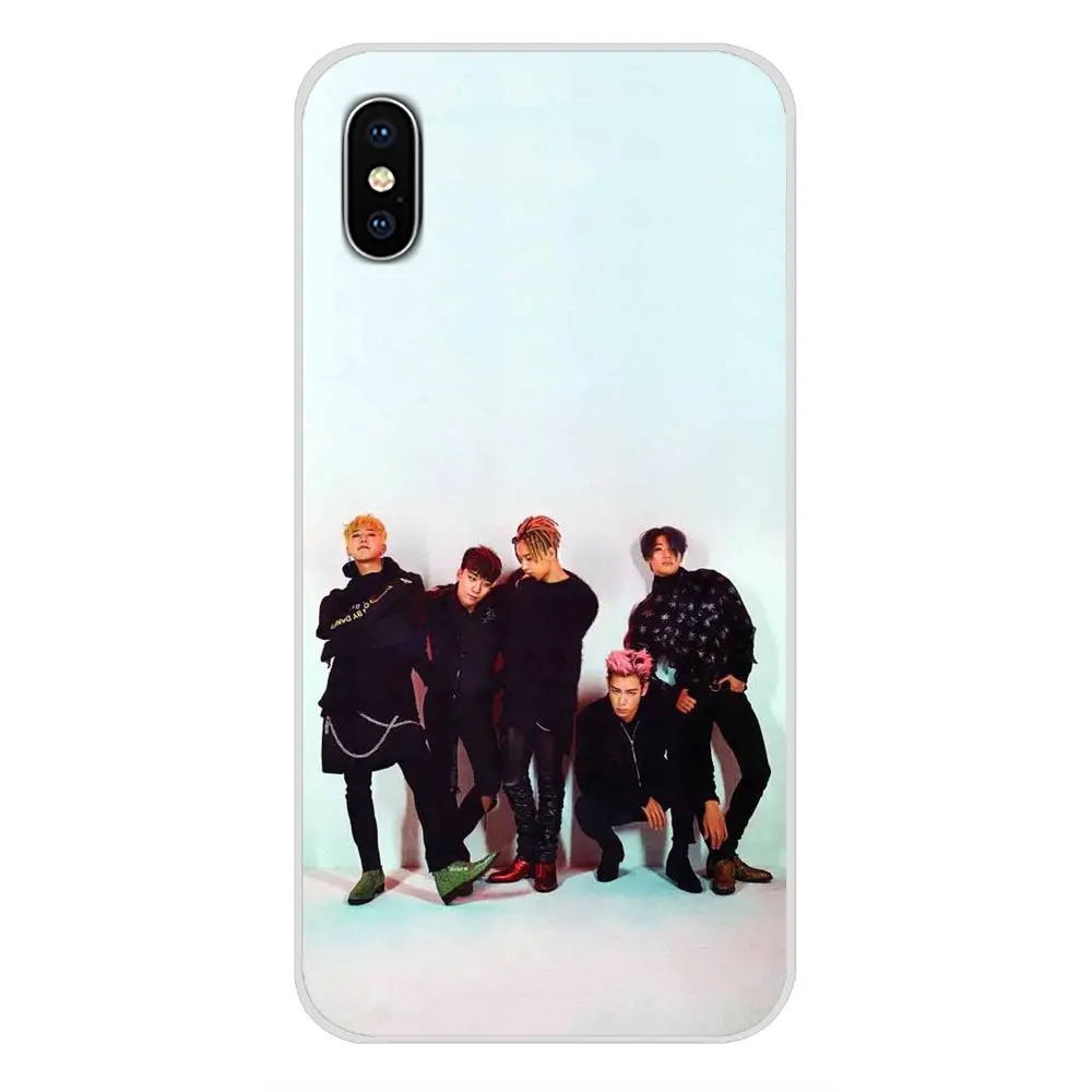 Для Samsung Galaxy J1 J2 J3 J4 J5 J6 J7 J8 Plus 2018 Prime 2015 2016 2017 мягкий чехол из ТПУ Bigbang T. O. P. Taeyang G Dragon