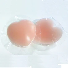 Обнаженная силиконовая крышка для сосков, бюстгальтер, многоразовая накладка, невидимый клей, наклейка на грудь, силиконовая грудь для женщин, 3 формы