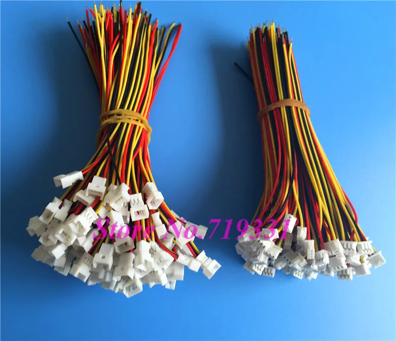 

1000sets Mini Micro JST 1.25mm 3-Pin JST Connector with Wires Cables