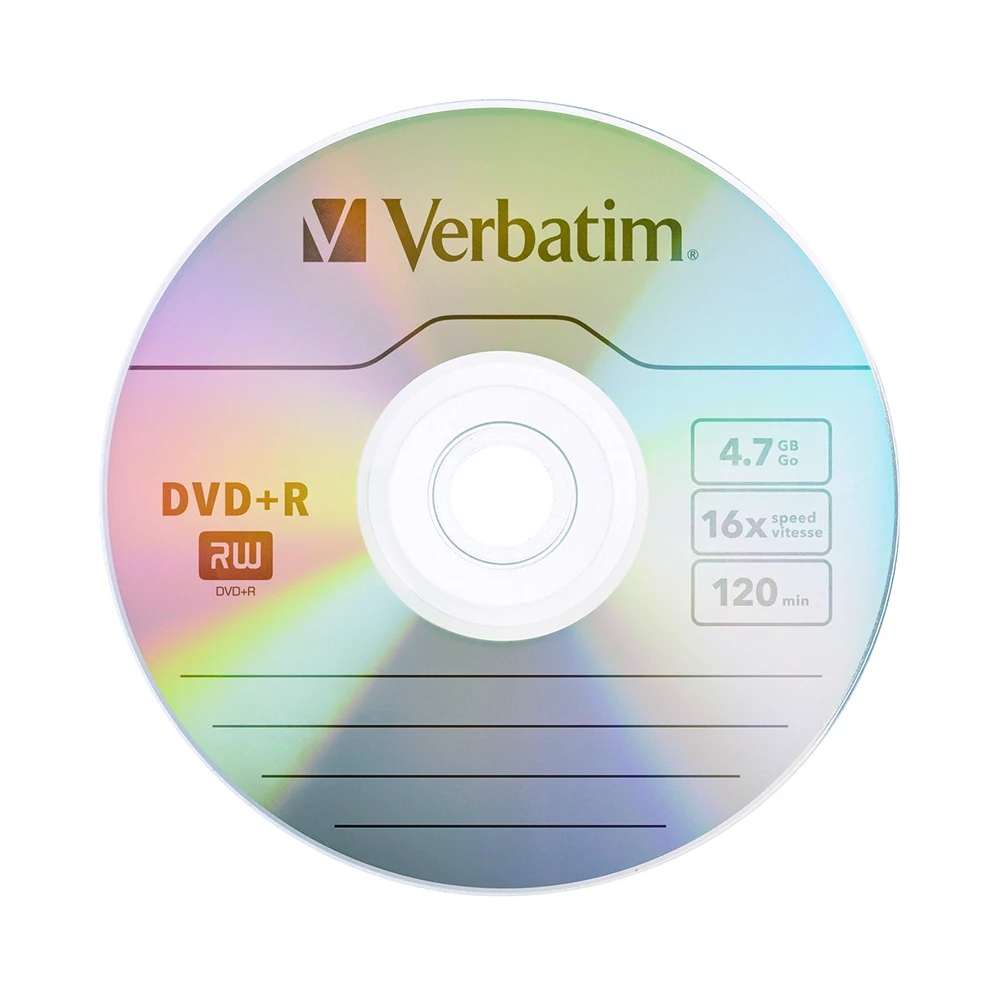 DVD диски Verbatim 16X4,7 GB DVD+ R пустой диск CD Диски 50PK шпиндель Лот фирменные записываемые для медиа-дисков компактные записи DVD Lotes