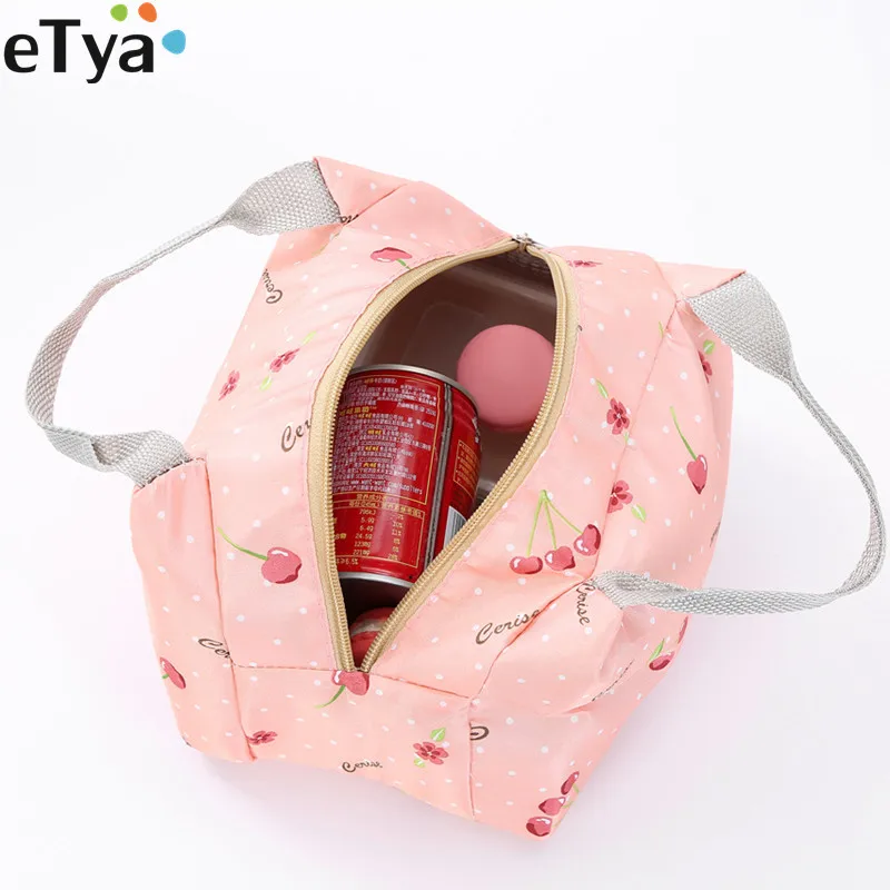 ETya Свежие новые сумки для обеда женщин и девочек детские изолированные