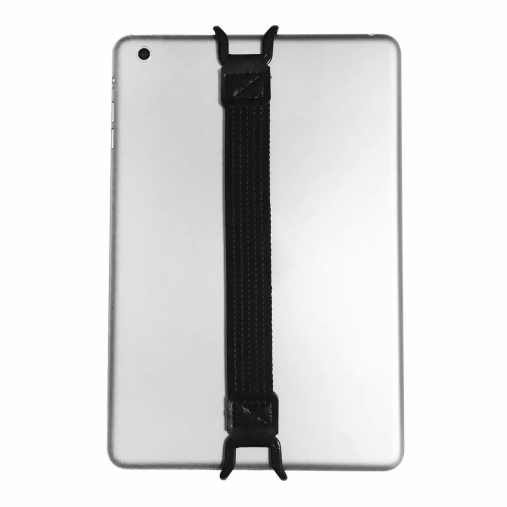 Universal Security Hand-strap With Metal Bracket Flexible Elasticated Strap Finished With Rubber Nodes For iPad