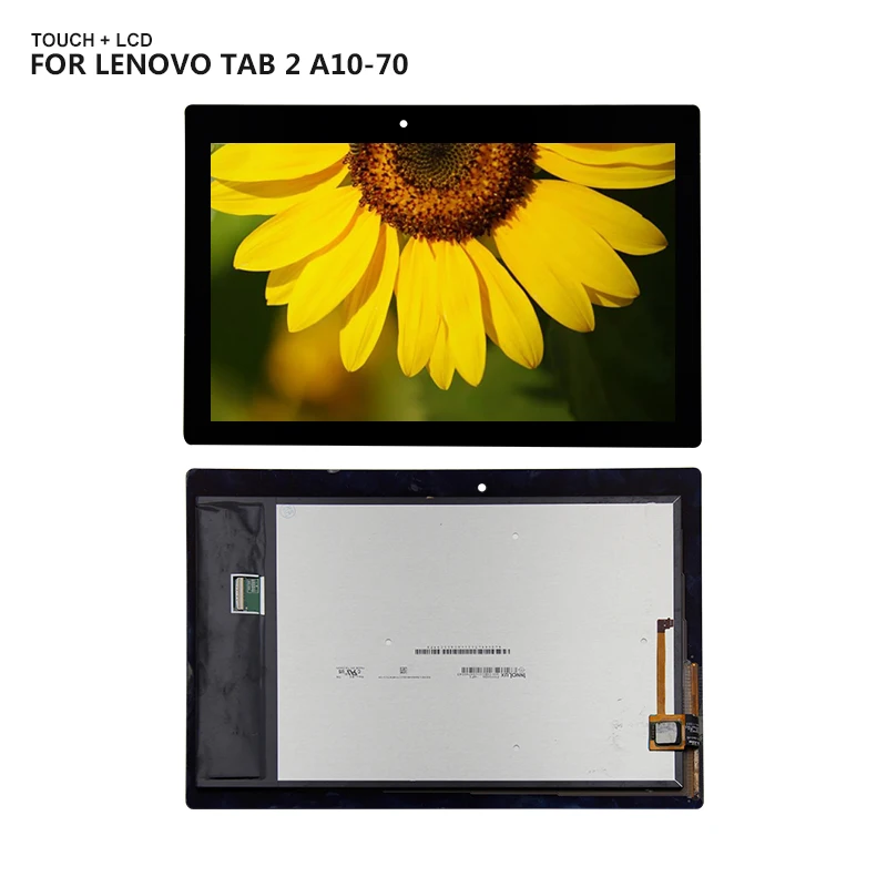 

For Lenovo Tab 2 A10-70 2gen A10-70F A10-70L Display Panel LCD Combo Touch Screen Glass Sensor Replacement Parts