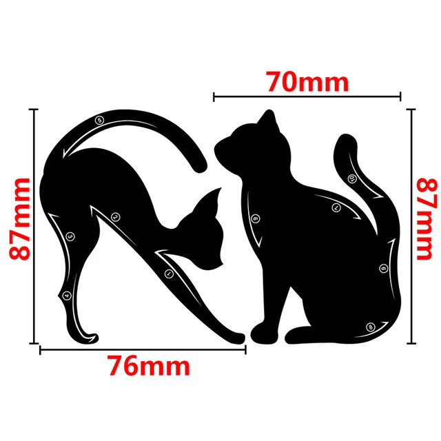 online shop eye liner makeup cat eye eyeliner stencil new design