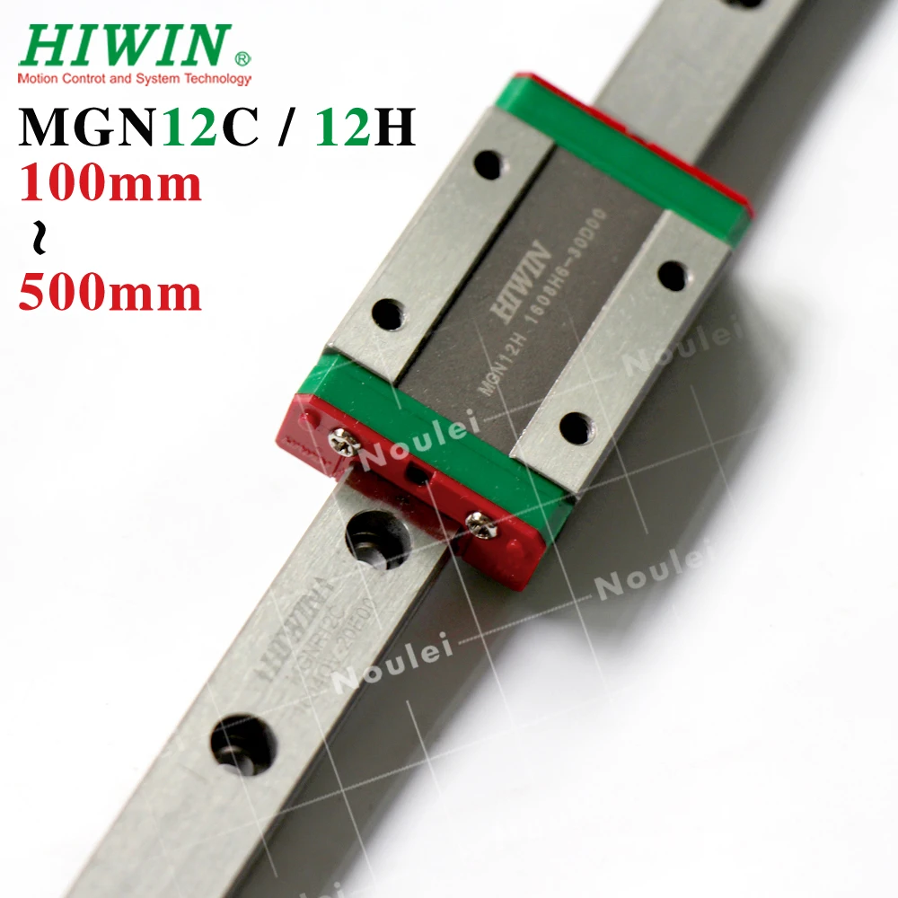 40cm Bearing Steel Linear Guide Slide MGN12 Rail & MGN12H Block Set 