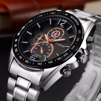 

Brand Fashion Men Wristwatches Luxury Male Business Watch Waterproof Men Quartz Stainless Steel Wristwatches Relogio Masculino