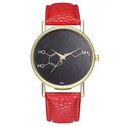 Прямая доставка T296 для женщин наручные часы Роскошные повседневное Модные Кожаный ремешок Кварцевые Relogio Feminino