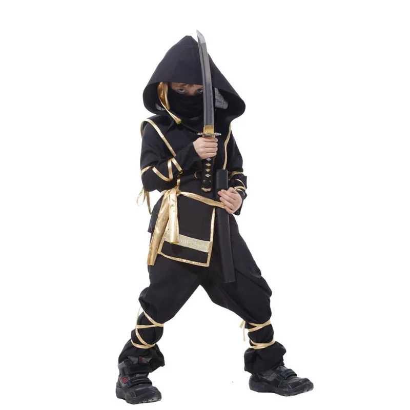 Najtaniej Smok Ninja kostium Halloween Cosplay wojownik kostium dla dzieci chłopcy dziewczęta dzieci Chrismtas nowy rok szermierz kostiumy
