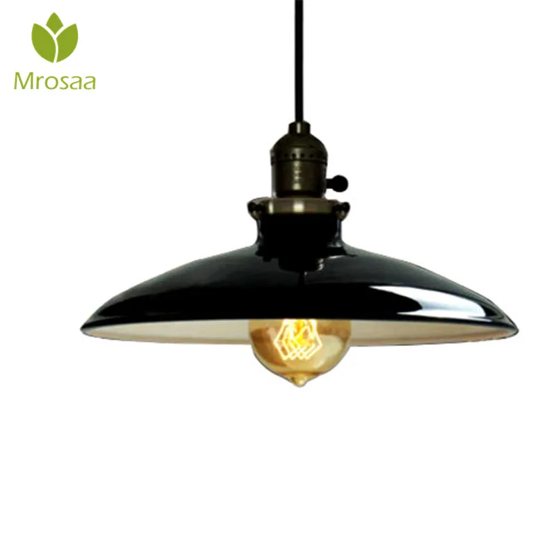 

Mrosaa Pendant Lights E27 AC110-240V Vintage Industrial Ceiling Hanging Light Loft Corridor Living Room Chandelier Pendant Lamps