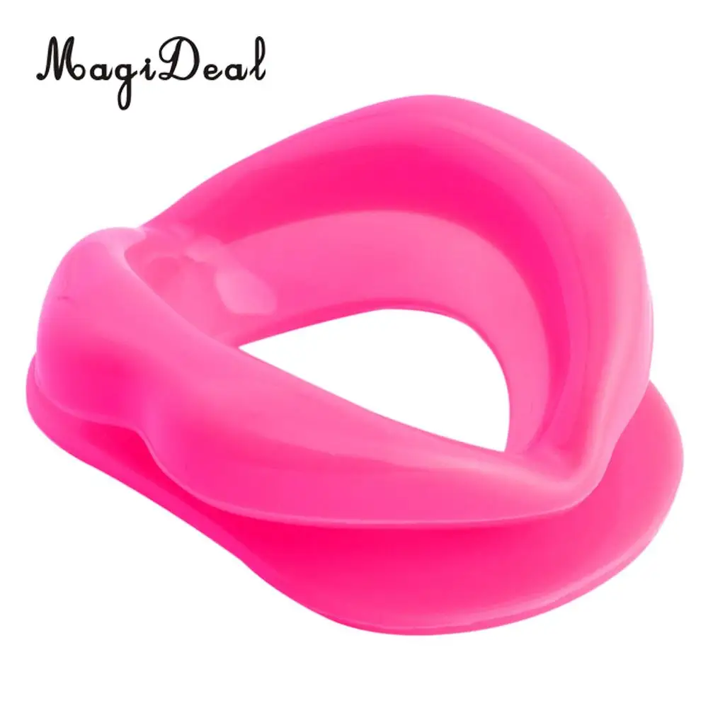 Silicone Face Lift Slimmer Lip Trainer Tightener Face Slim Exerciser Muscle Oral Exerciser Anti-Wrinkle Mouth Pink 