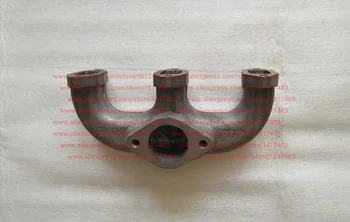 

KM385-08001 Exhaust manifold, Laidong KAMA diesel engine parts, LL380BT, LL380T, KM385BT, KM385T