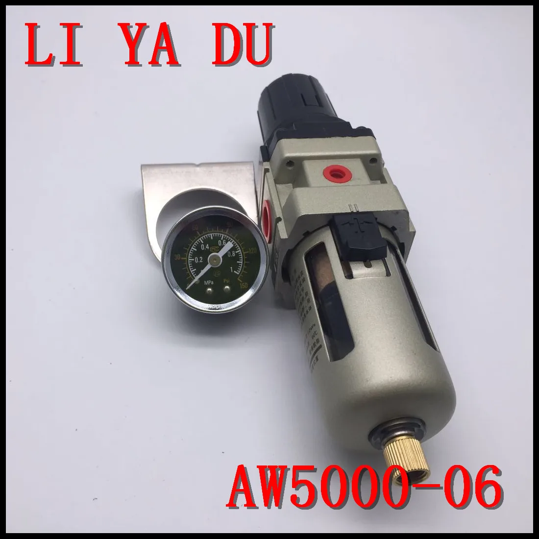 AW5000-06 G3/4 Pneumatic air compressor filter pressure reducing valve regulating valve AW5000-06 G3/4 Pneumatic air compressor filter pressure reducing valve regulating valve