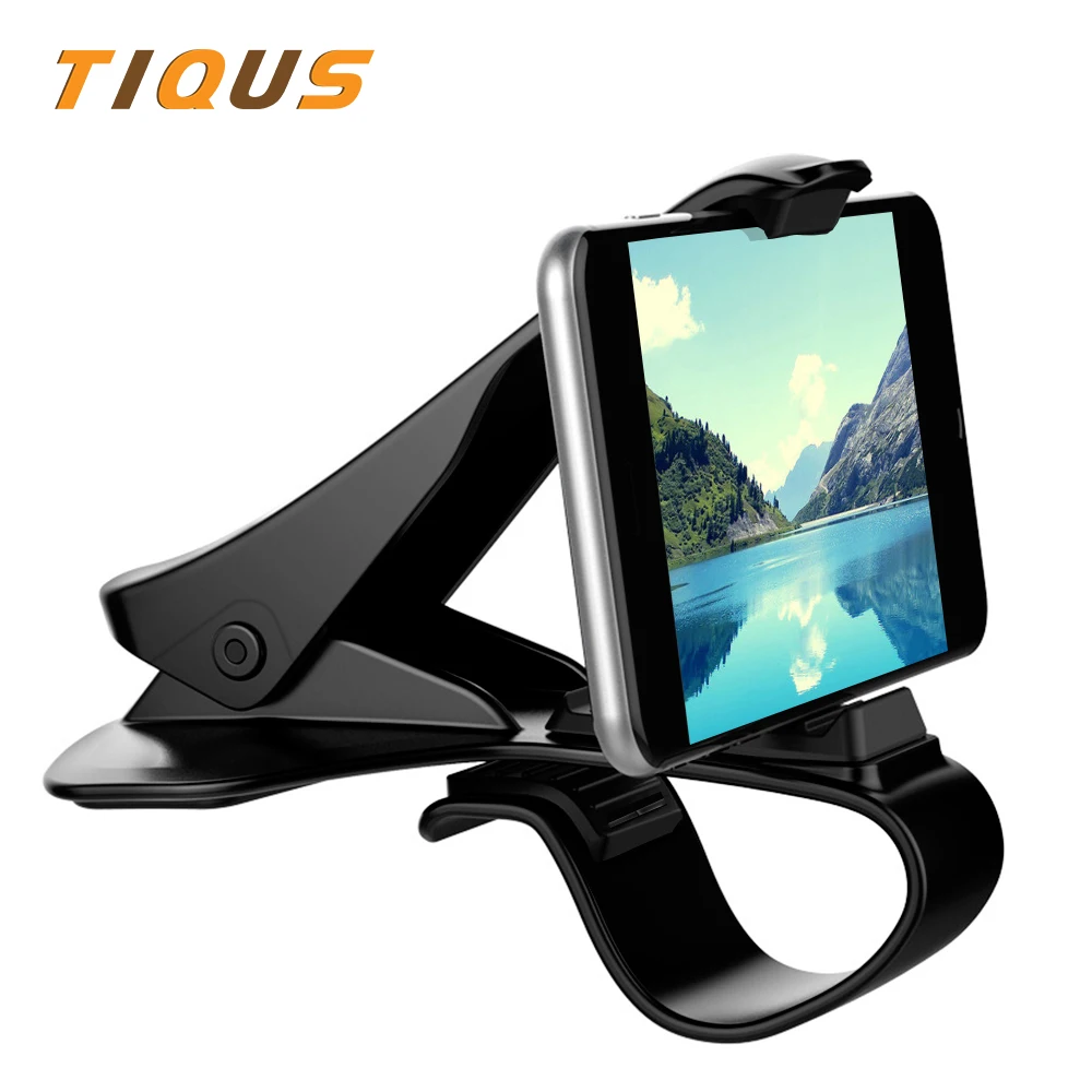 

Dashboard Car Phone Holder For iPhone X Adjustable Clip Mount Holder Mobile Phone Holder Stand For Samsung GPS Phone Stand Brack