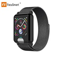 FocusSmart E04 умные часы ЭКГ PPG крови Давление Фитнес трекер Gps Smartwatch браслет монитор сердечного ритма трекер