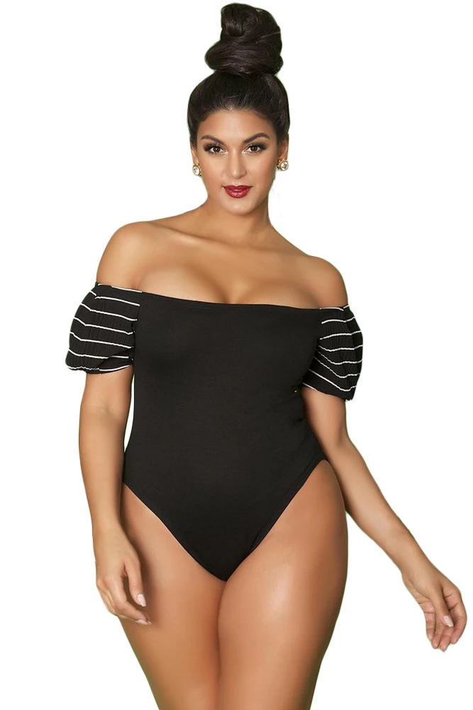 black-plus-size-bodysuit