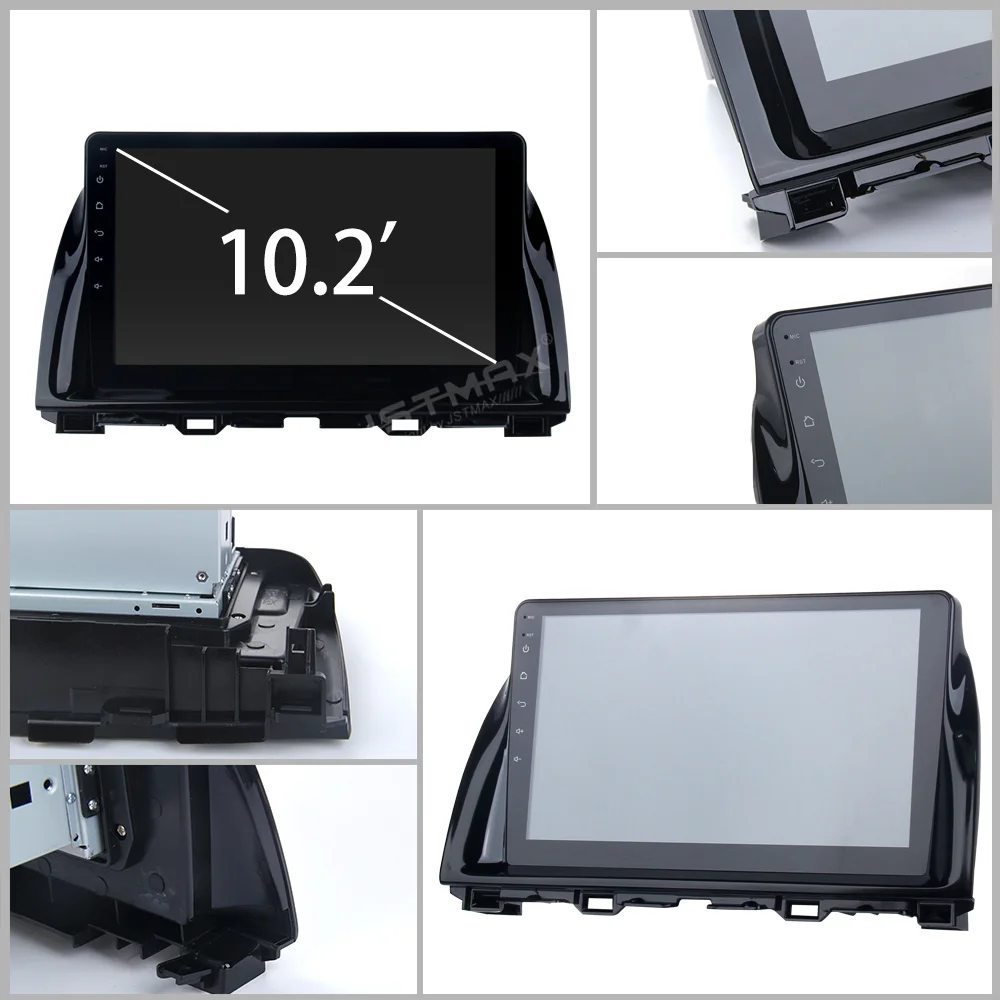 Perfect JSTMAX 10.2" Android 8.0 Car GPS Radio Player for Mazda CX5 CX-5 2013 2014 2015 with Octa Core 4GB 32GB Auto Stereo Multime DAB+ 8