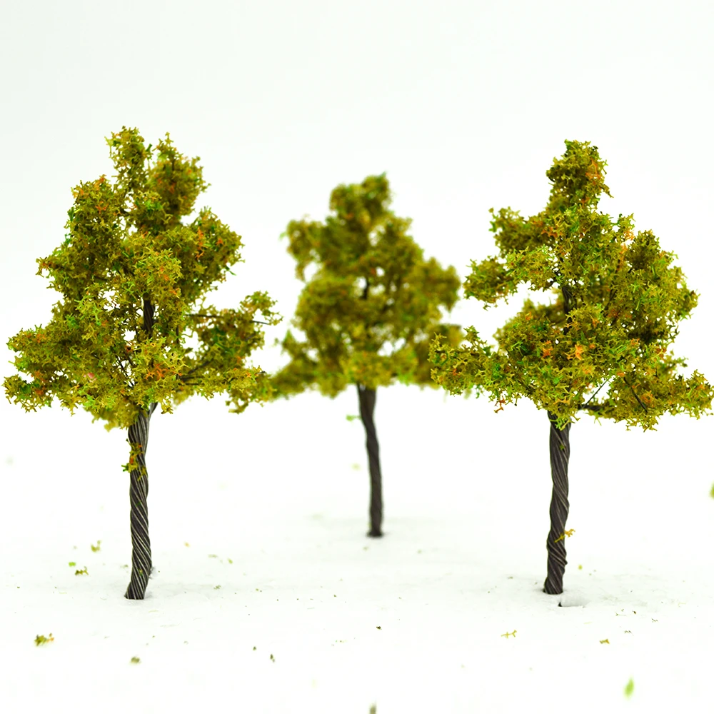 

8CM wire trees Railroad model train layout scale model Architecture miniature model trees railroad model train layout