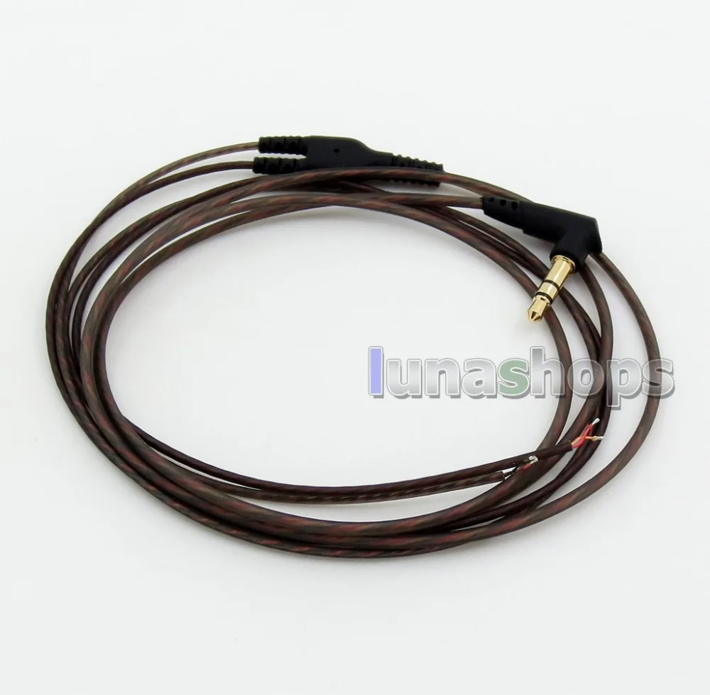 LN005870 полуготовый ТПЭ шкур ремонт наушников DIY коричневый 3 5 мм L образный