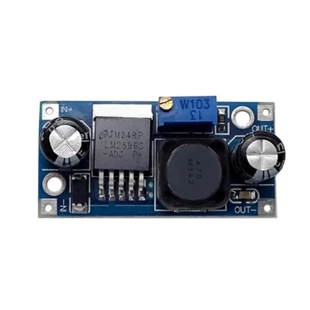 

A122 Lm2596s-adj Dcdc Step-down Power Supply Module 3a Adjustable Voltage Regulator 24v To 12v 5v 3v