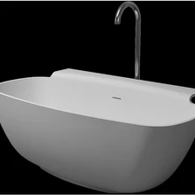 1580x820x600 мм твердый поверхностный камень CUPC одобренная Ванна прямоугольная отдельно стоящая Corian матовая или глянцевая отделка Ванна RS6576