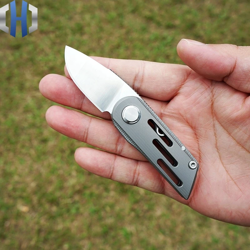 Mini M390 Powder Steel Folding Knife High Hardness Folding Knife With Self-defense Small EDC Tool Without Locking