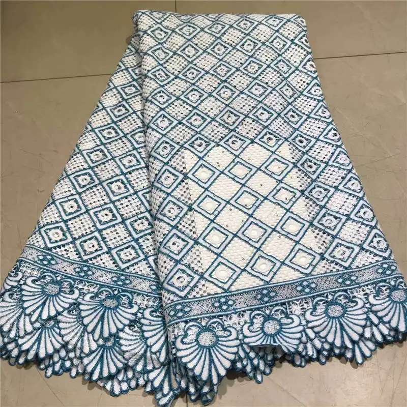 

ZQJ!Embroidery Cotton Lace Fabrics 2019 African Swiss Voile Lace High Quality Swiss Voile Lace in Switzerland ! L42303