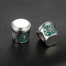 CUTEECO модные кофейные DIY шармы бусины подходят Pandora Браслеты для женщин ювелирные изделия аксессуары Прямая поставка