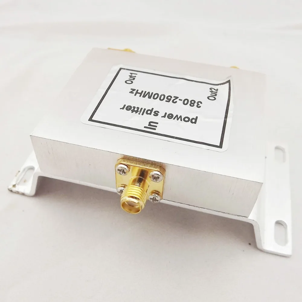 Power Splitter Divider Combiner RF Coaxial SMA 4-way Signal Booster 380-8000MHz