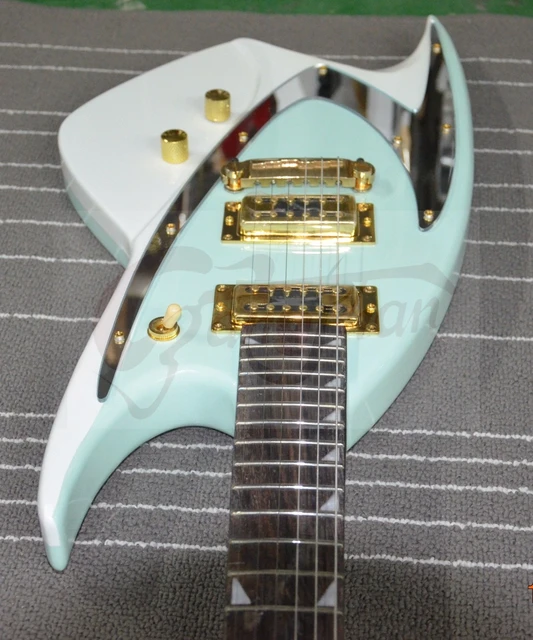 discount directly factory custom green sparkle shark shape