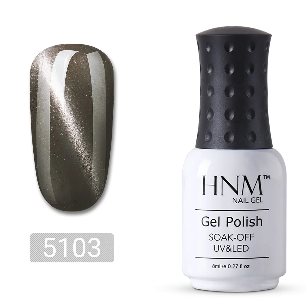 HNM Гель-лак 8 мл тиснение Краска Лак для ногтей Vernis a Ongle Nail Art Nagellak Lucky лак Гибридный лак краска геллак чернила - Цвет: 5103