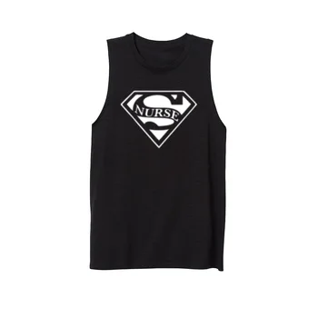 

Womens Super Nurse Graphic Fitness Casual Tank Vest Sleveless Tops Shirts Nurse Gift for Birthdays