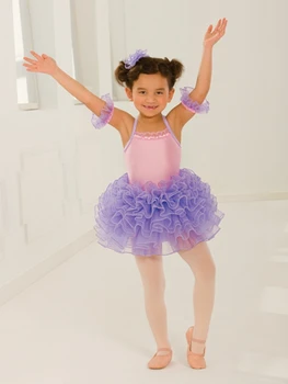 

2018 Real Gymnastics Leotard Ballet The New Children's Theater Performances Clothing Costumes Dance Clothes Leotard Tutu Trade