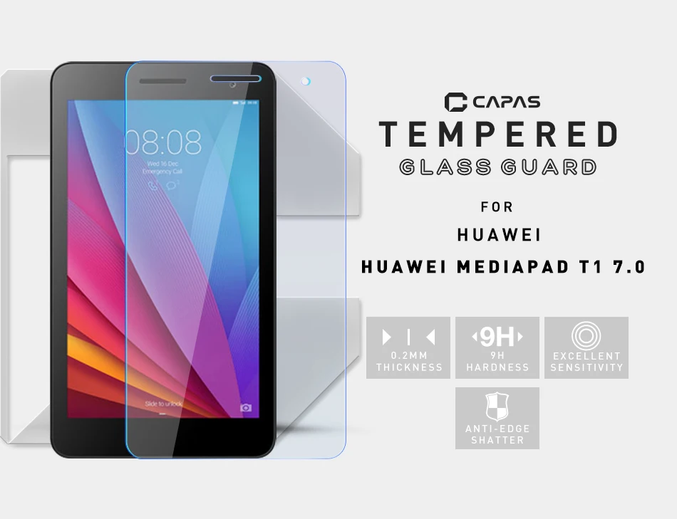 Для huawei MediaPad T1 7,0 защита экрана из закаленного стекла для MediaPad T1 7,0 T1-701U прозрачная защитная пленка для ЖК-экрана