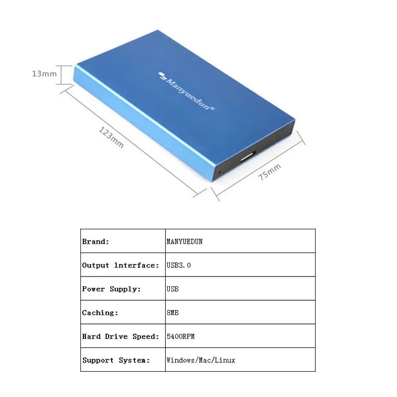 External Hard Drives 1tb Hard Disk 1000g disco duro externo Storage Devices Laptop Desktop hd exter