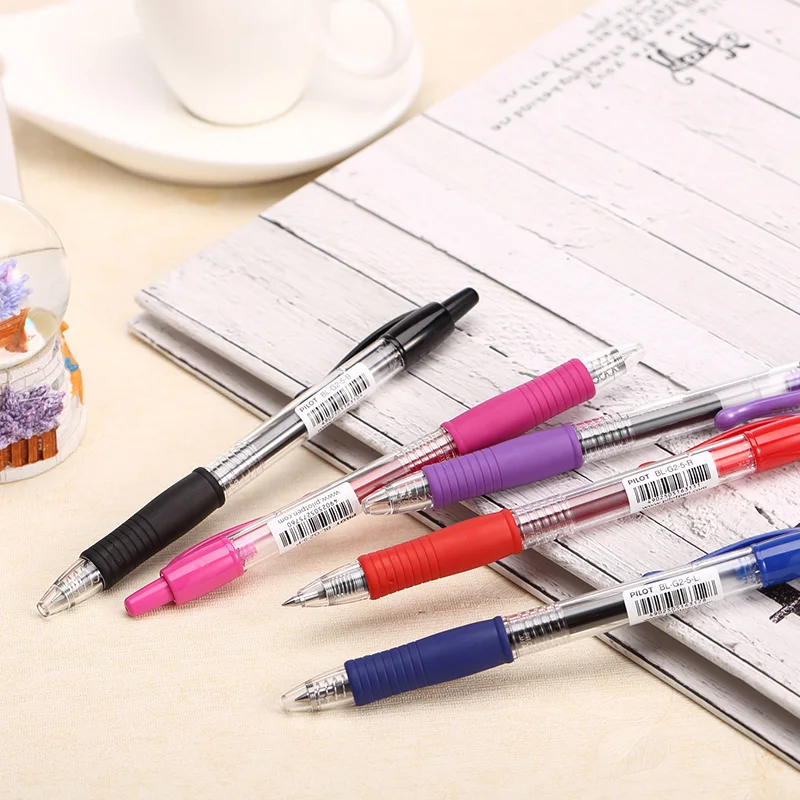

Japan Pilot G2 Gel Pen 0.5 mm Water-Resistant Smear-proof Acid-free Archival Safe Ink BL-G2-5