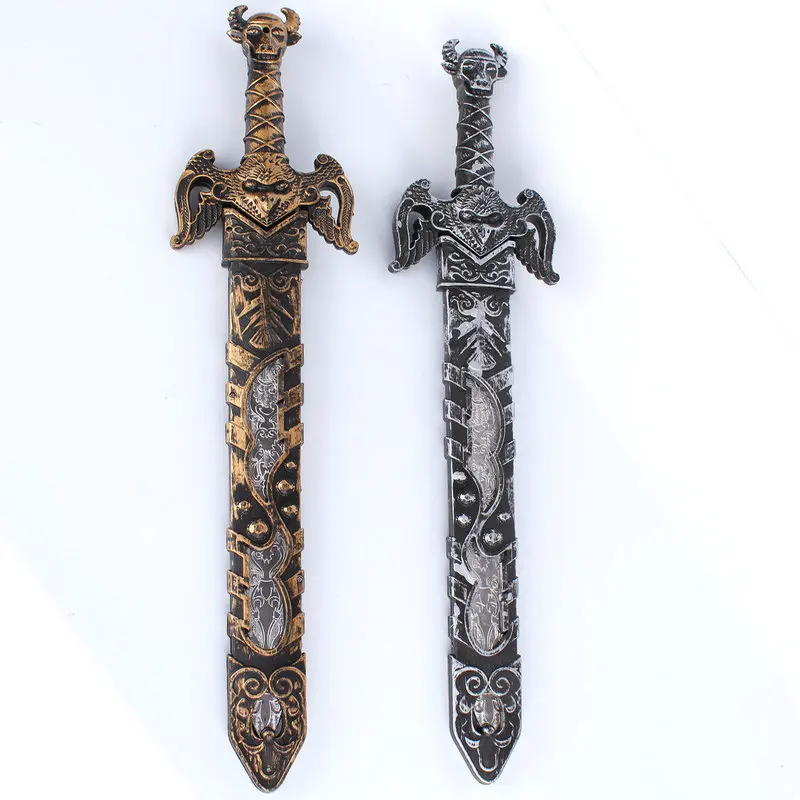 

Zorro fencing plastic pirates of the Caribbean knife props weapon eagle toy film sword antique weapons sheep head sword 54cm*3cm
